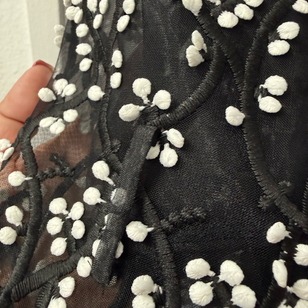 Marina Rinaldi Topazio Embroidered Overcoat NWT- 18 - Picture 11 of 13
